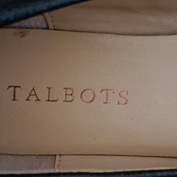 Talbots Women's Jessie Genuine Leather Loafer Flats Black Size 6.5 - Picture 5 of 6